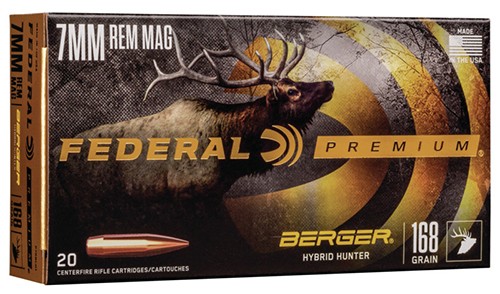 FED 7MM 168GR BERGER HTR 20 - 556 Black Friday Promotion